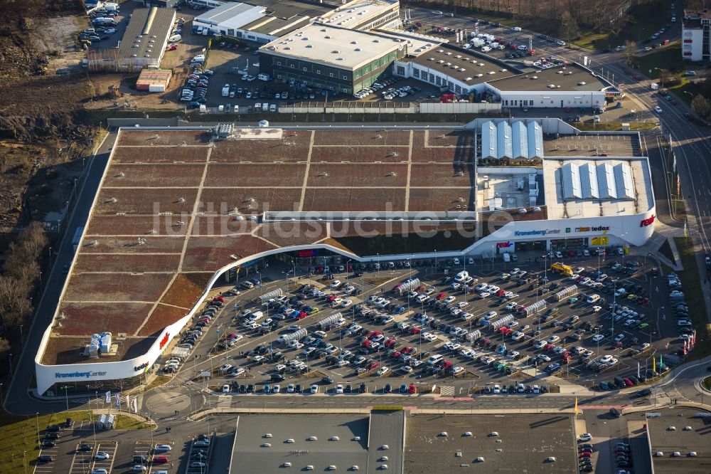 Luftbild Essen - KronenbergCenter in Essen im Bundesland Nordrhein-Westfalen