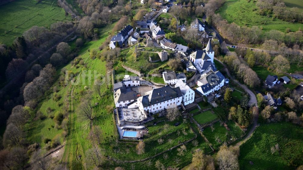 Dahlem von oben - Kronenburg in Dahlem im Bundesland Nordrhein-Westfalen, Deutschland