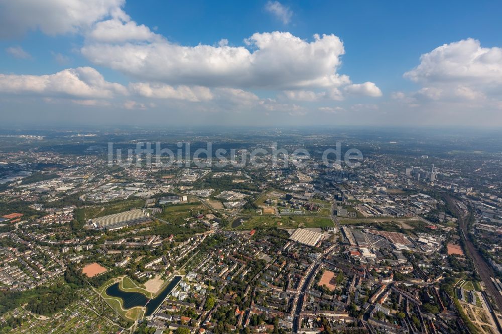 Essen von oben - Krupp-Gürtel in Essen im Bundesland Nordrhein-Westfalen