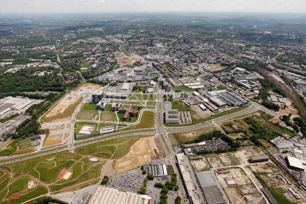 Luftbild Essen - Krupp-Gürtel in Essen im Bundesland Nordrhein-Westfalen