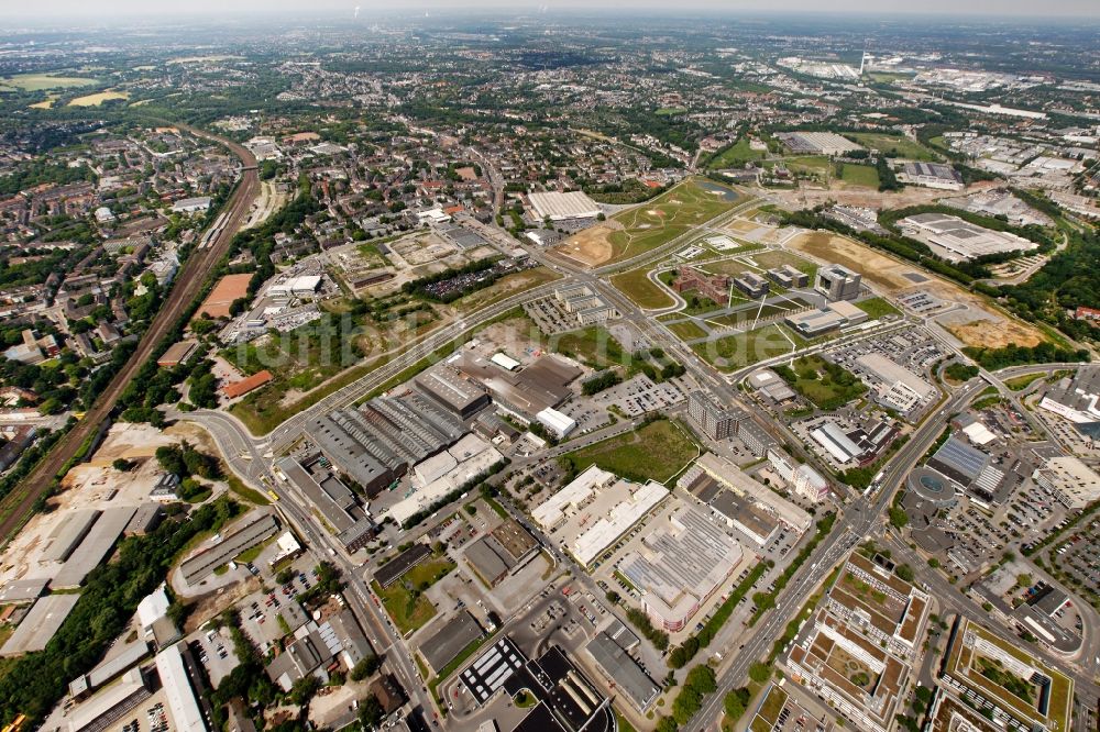 Luftaufnahme Essen - Krupp-Gürtel in Essen im Bundesland Nordrhein-Westfalen