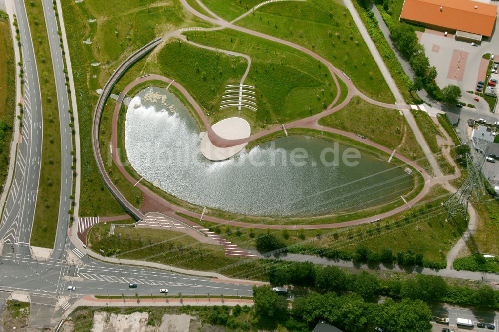 Essen aus der Vogelperspektive: Krupp-Park in Essen im Bundesland Nordrhein-Westfalen