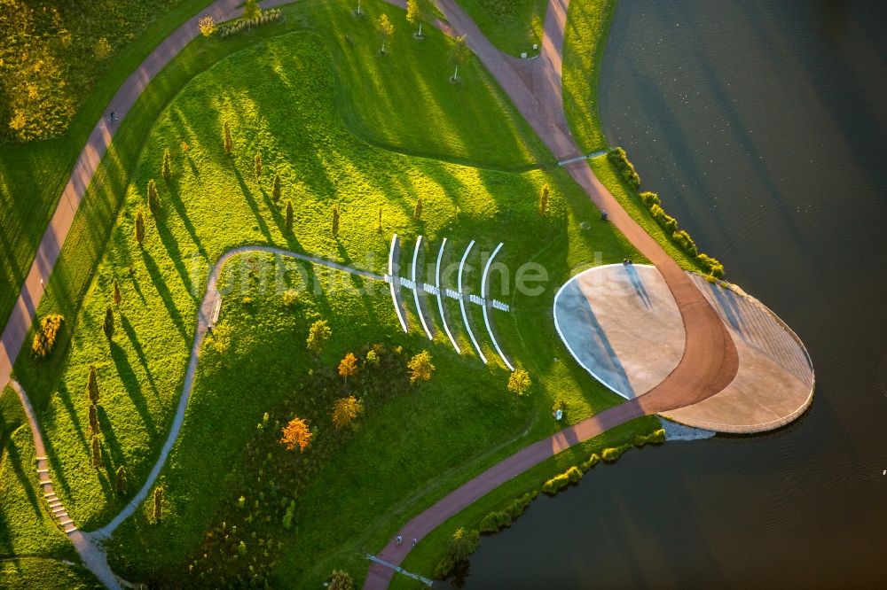 Essen von oben - Krupp-Park in Essen im Bundesland Nordrhein-Westfalen