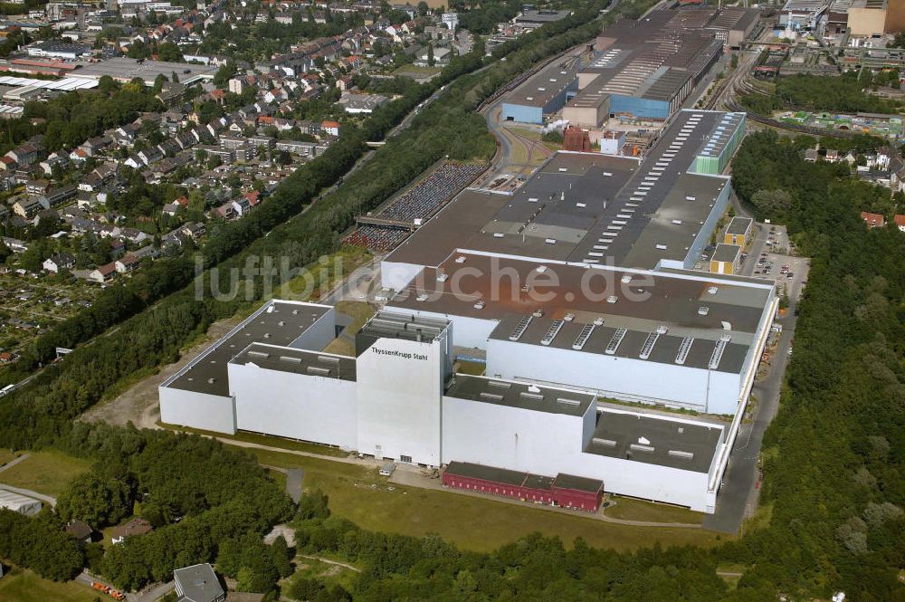 Luftaufnahme Bochum - Krupp Stahlwerk Bochum-Wattenscheid