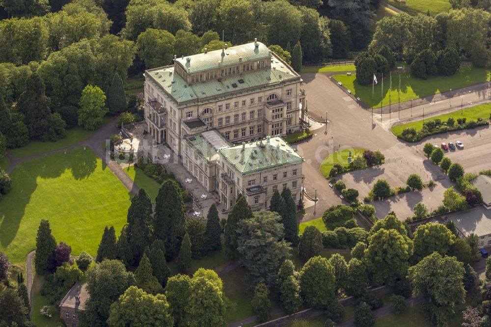 Luftbild Essen - Krupp- Villa Hügel im Essener Stadtteil Bredeney im Bundesland Nordrhein-Westfalen