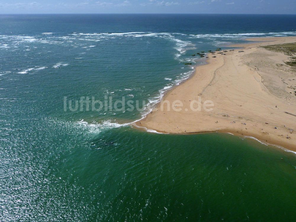 Arcachon aus der Vogelperspektive: Küste Cap Ferret