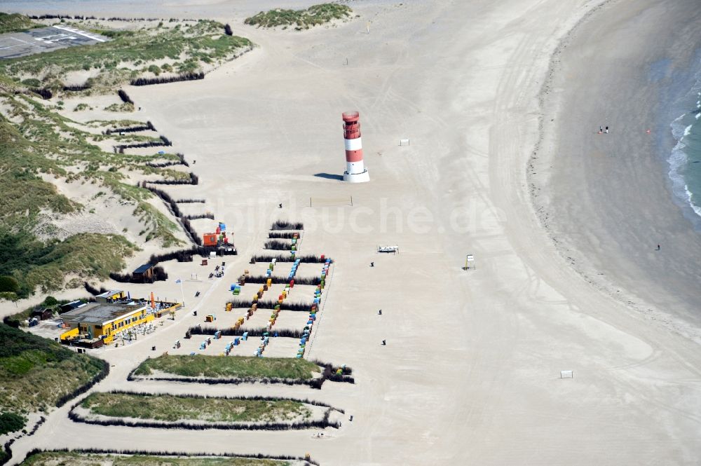 Luftbild Helgoland - Küsten- Landschaft am Sandstrand der Helgoland-Düne in Helgoland im Bundesland Schleswig-Holstein