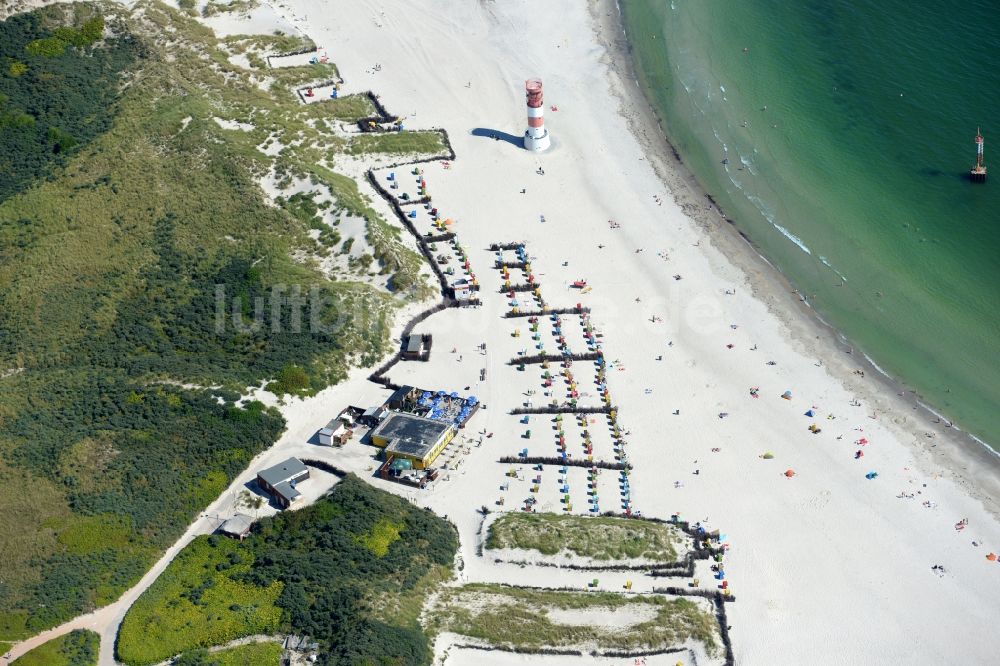 Luftbild Helgoland - Küsten- Landschaft am Sandstrand der Helgoland-Düne in Helgoland im Bundesland Schleswig-Holstein