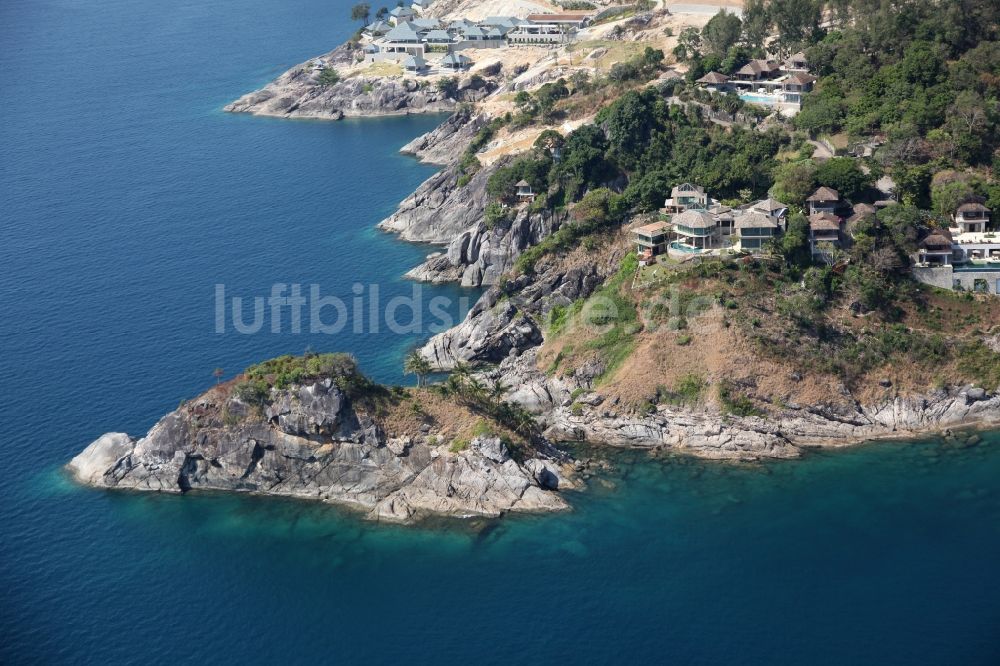 Luftbild Kammala - Küstenabschnitt bei Kammala auf der Insel Phuket in Thailand