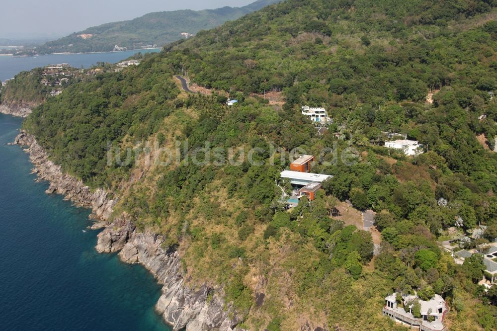 Luftbild Kammala - Küstenabschnitt bei Kammala auf der Insel Phuket in Thailand