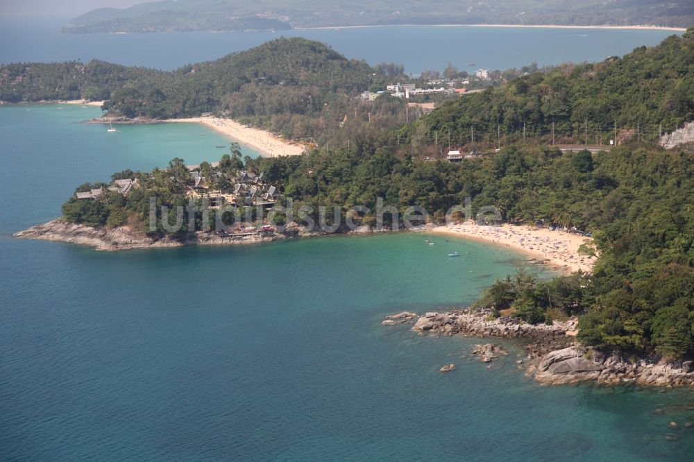 Luftbild Kammala - Küstenabschnitt bei Kammala auf der Insel Phuket in Thailand