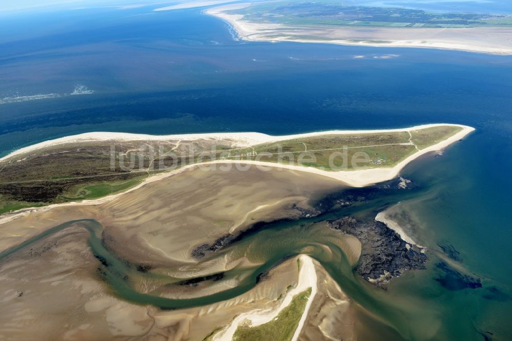 Luftaufnahme List - Küstenbereich der Insel Sylt in List im Bundesland Schleswig-Holstein