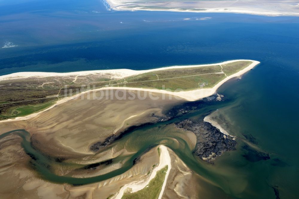 Luftaufnahme List - Küstenbereich der Insel Sylt in List im Bundesland Schleswig-Holstein