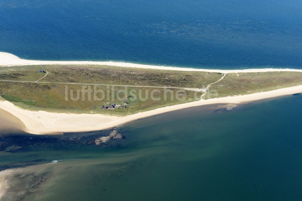 Luftaufnahme List - Küstenbereich der Insel Sylt in List im Bundesland Schleswig-Holstein