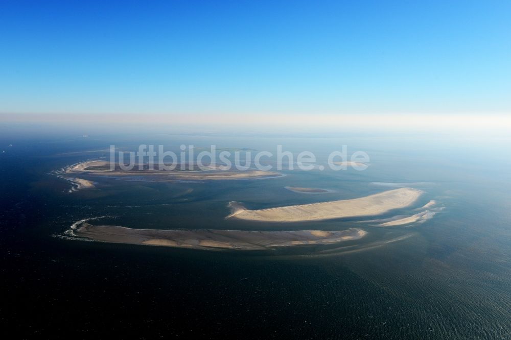 Luftaufnahme Nigehörn - Küstenbereich des Naturschutz- Reservates und Vogelschutzgebietes - Insel in Nigehörn im Bundesland Hamburg