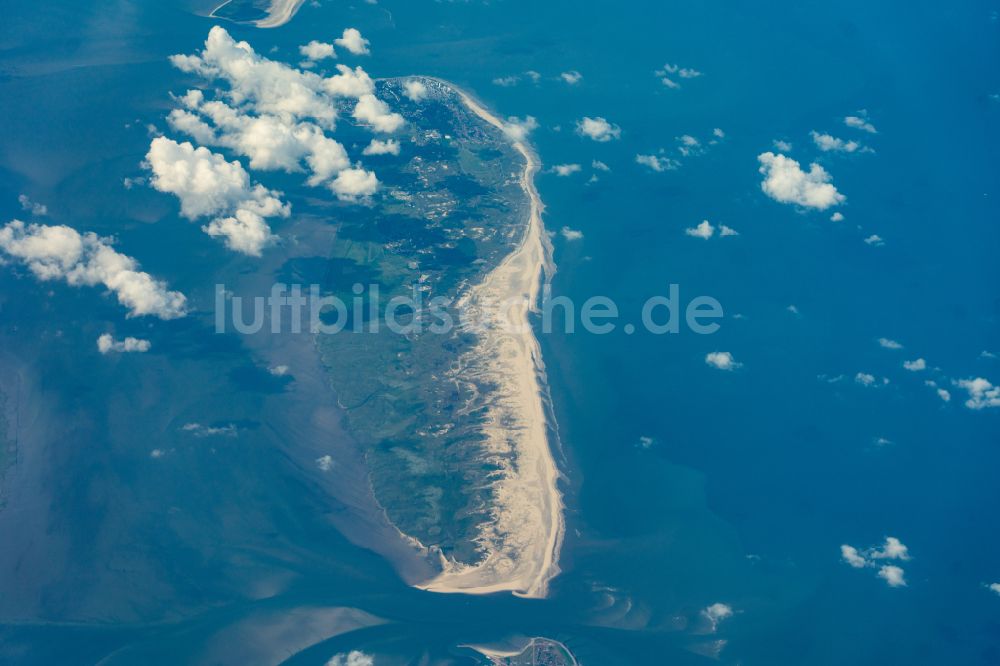 Luftbild Norderney - Küstenbereich Norderney - Insel in Norderney im Bundesland Niedersachsen, Deutschland