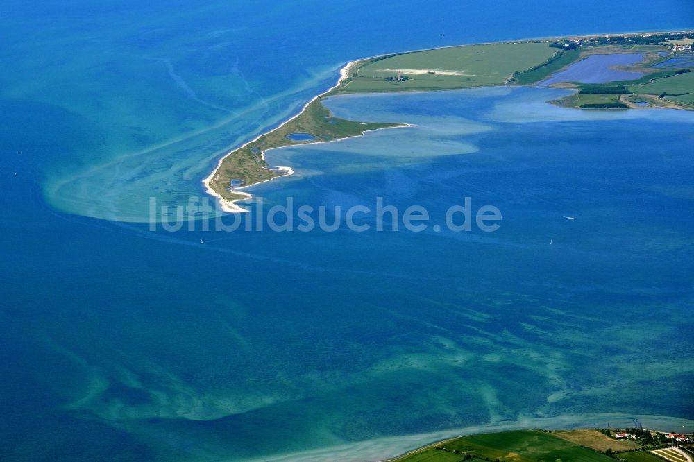 Fehmarn aus der Vogelperspektive: Küstenbereich der Nordsee - Insel in Fehmarn im Bundesland Schleswig-Holstein