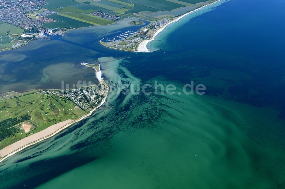 Luftbild Fehmarn - Küstenbereich der Nordsee - Insel in Fehmarn im Bundesland Schleswig-Holstein