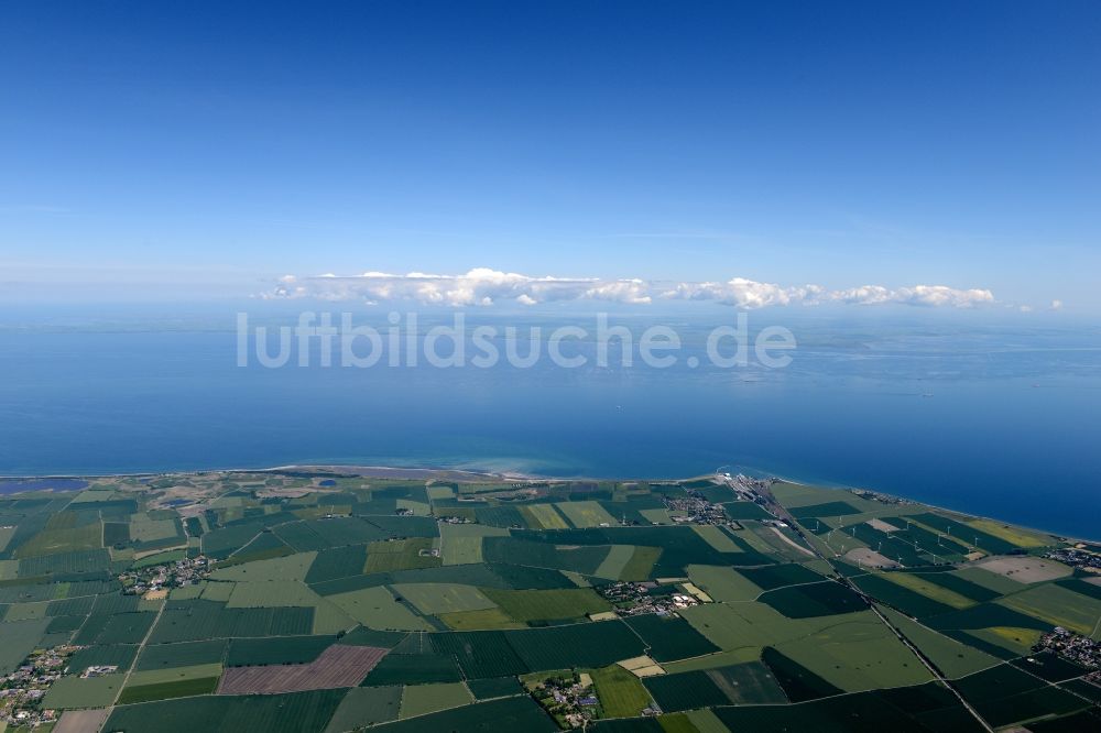 Luftbild Fehmarn - Küstenbereich der Nordsee - Insel in Fehmarn im Bundesland Schleswig-Holstein