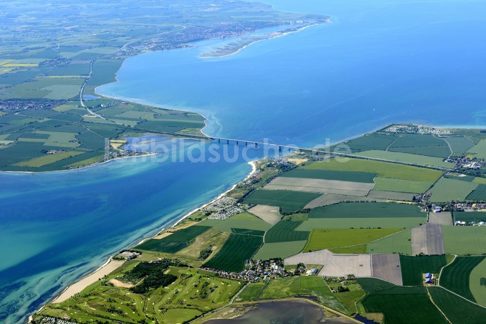 Luftbild Fehmarn - Küstenbereich der Nordsee - Insel in Fehmarn im Bundesland Schleswig-Holstein