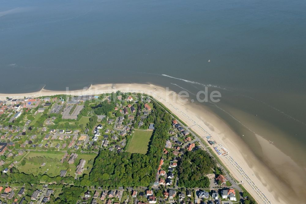 Föhr aus der Vogelperspektive: Küstenbereich der Nordsee - Insel in Föhr im Bundesland Schleswig-Holstein