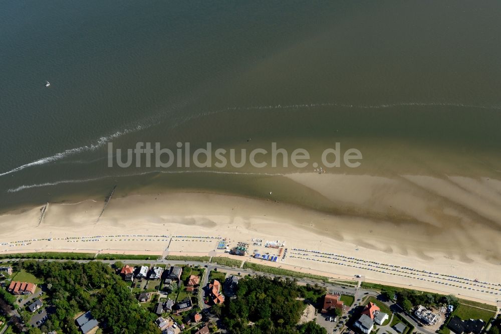 Luftaufnahme Föhr - Küstenbereich der Nordsee - Insel in Föhr im Bundesland Schleswig-Holstein