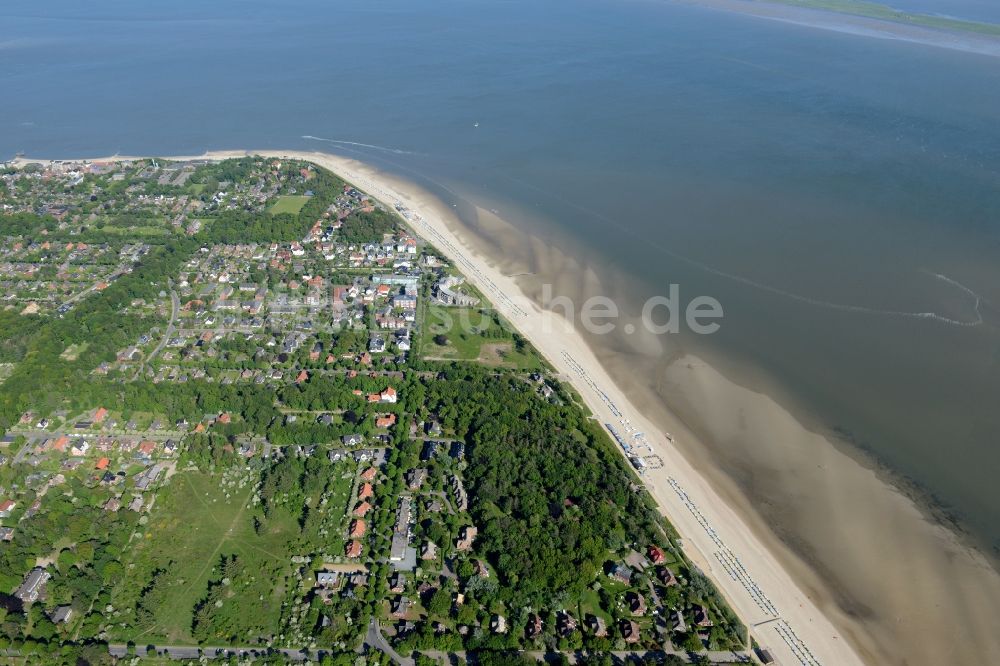 Luftbild Föhr - Küstenbereich der Nordsee - Insel in Föhr im Bundesland Schleswig-Holstein