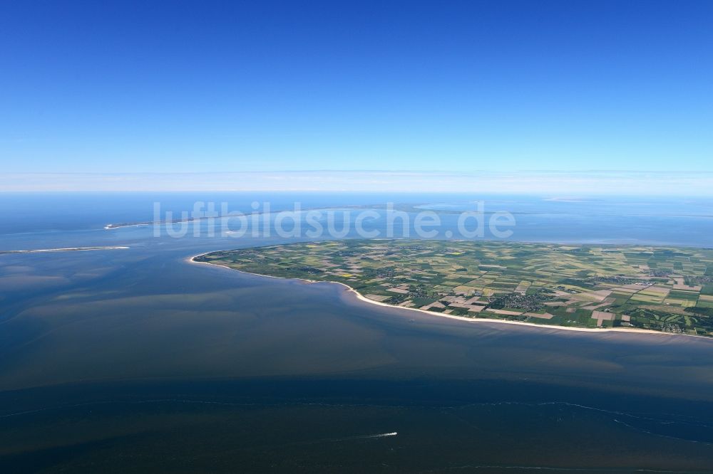 Luftbild Föhr - Küstenbereich der Nordsee - Insel in Föhr im Bundesland Schleswig-Holstein