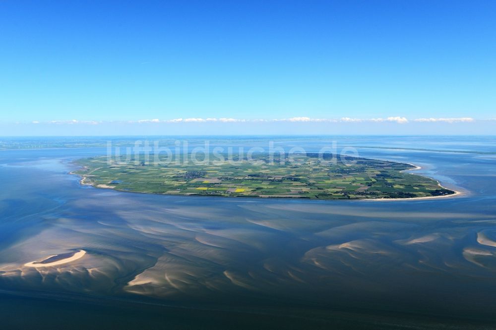 Luftaufnahme Föhr - Küstenbereich der Nordsee - Insel in Föhr im Bundesland Schleswig-Holstein