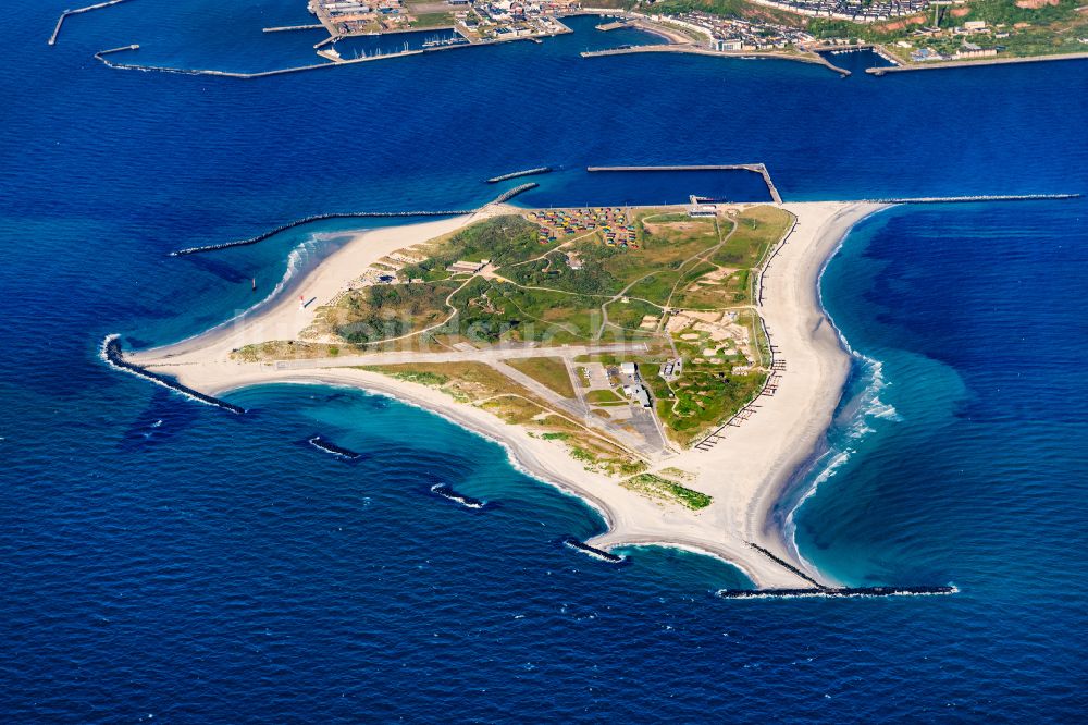 Luftbild Helgoland - Küstenbereich Nordsee - Insel in Helgoland im Bundesland Schleswig-Holstein, Deutschland