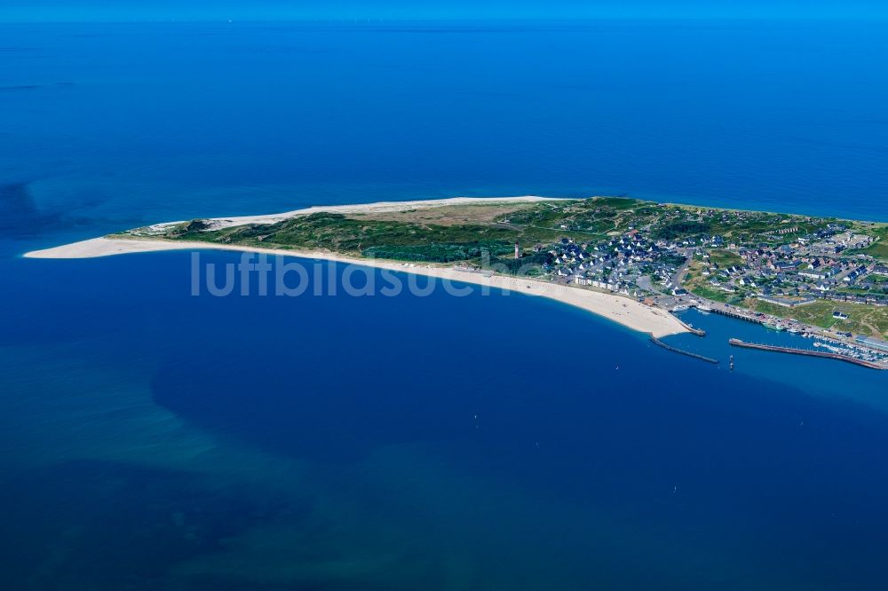 Luftaufnahme Hörnum (Sylt) - Küstenbereich der Nordsee - Insel in Hörnum ( Sylt ) im Bundesland Schleswig-Holstein