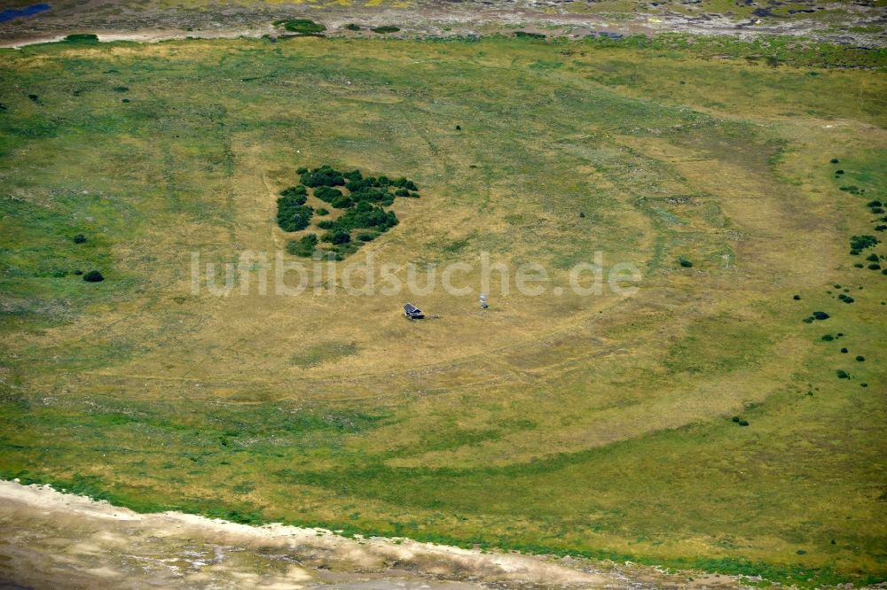 Luftbild Nigehörn - Küstenbereich der Nordsee - Insel in Nigehörn im Bundesland Hamburg