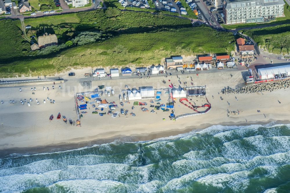 Sylt aus der Vogelperspektive: Küstenbereich der Nordsee - Insel im Ortsteil Westerland in Sylt im Bundesland Schleswig-Holstein