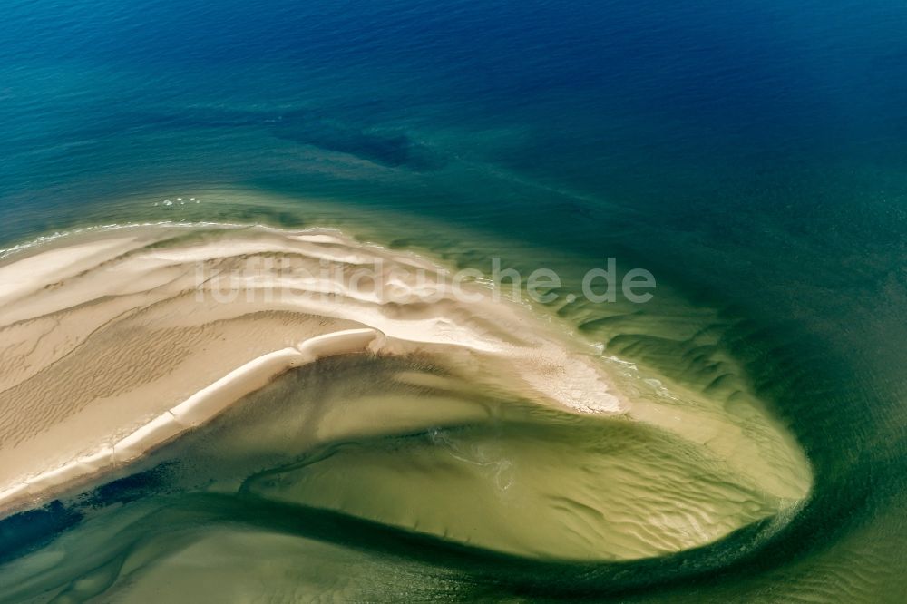 Scharhörn aus der Vogelperspektive: Küstenbereich der Nordsee - Insel in Scharhörn im Bundesland Hamburg