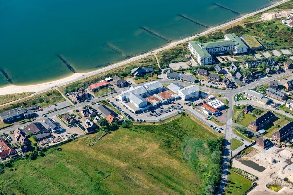 List von oben - Küstenbereich der Nordsee - Insel Sylt Ortsteil List im Bundesland Schleswig-Holstein