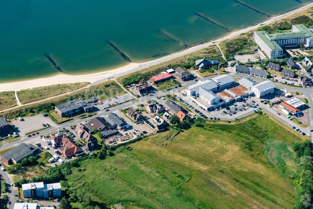 Luftbild List - Küstenbereich der Nordsee - Insel Sylt Ortsteil List im Bundesland Schleswig-Holstein