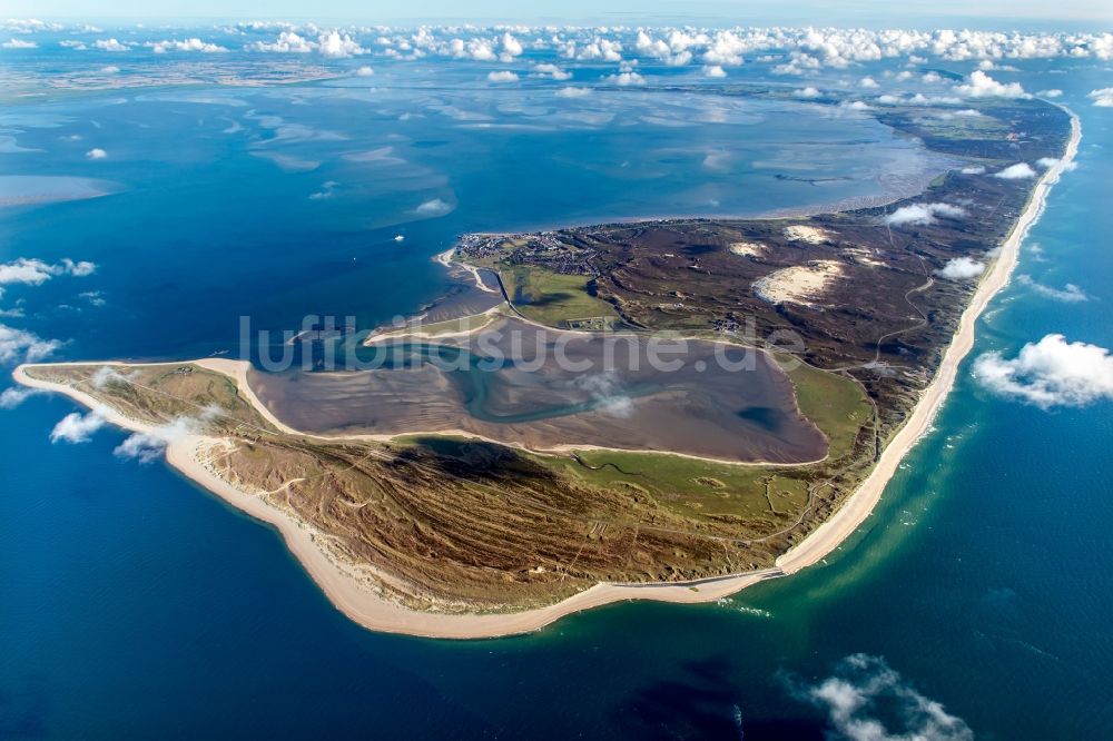 Sylt aus der Vogelperspektive: Küstenbereich der Nordsee - Insel in Sylt im Bundesland Schleswig-Holstein