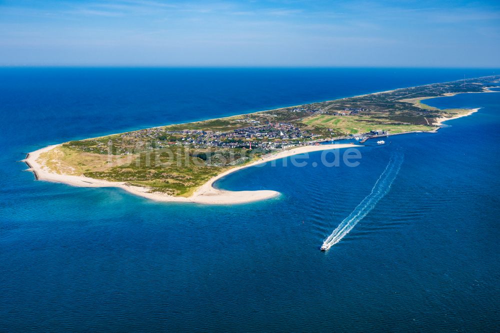 Hörnum (Sylt) aus der Vogelperspektive: Küstenbereich und Odde der Nordseeinsel Sylt in Hörnum im Bundesland Schleswig-Holstein