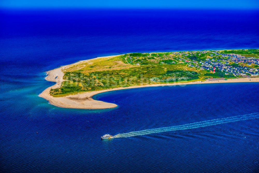 Luftbild Hörnum (Sylt) - Küstenbereich und Odde der Nordseeinsel Sylt in Hörnum im Bundesland Schleswig-Holstein