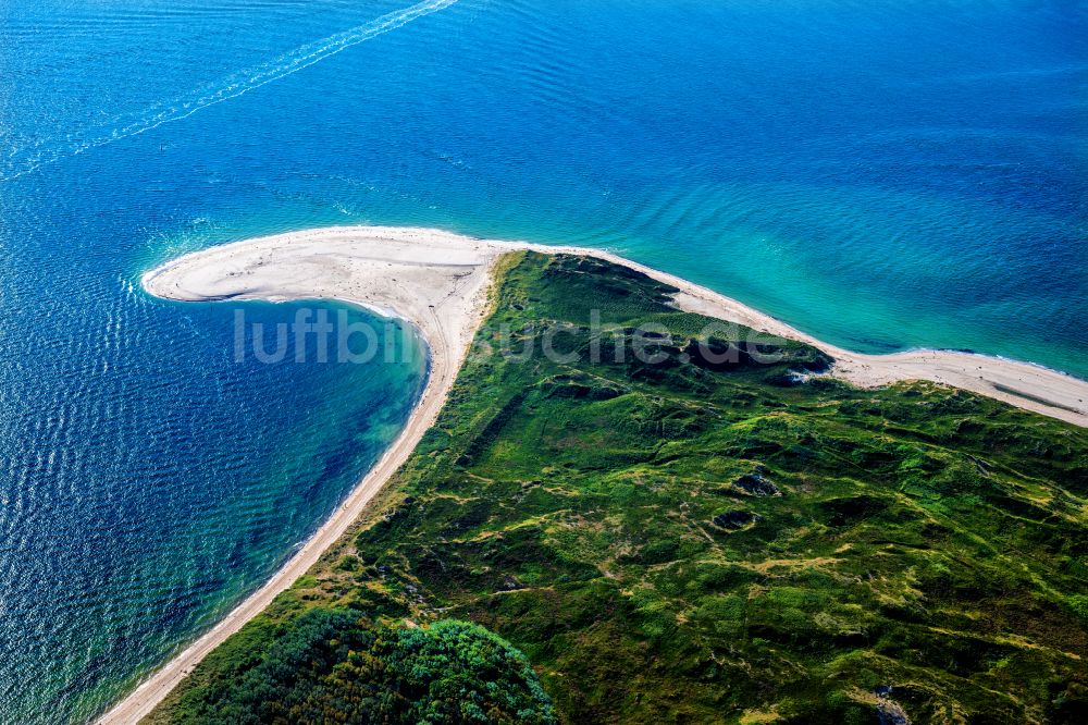 Luftbild Hörnum (Sylt) - Küstenbereich und Odde der Nordseeinsel Sylt in Hörnum im Bundesland Schleswig-Holstein