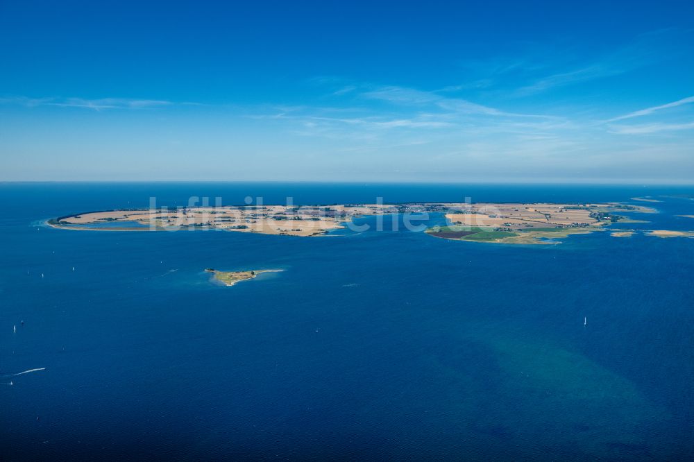 Insel Poel von oben - Küstenbereich der Poel - Insel in Insel Poel im Bundesland Mecklenburg-Vorpommern