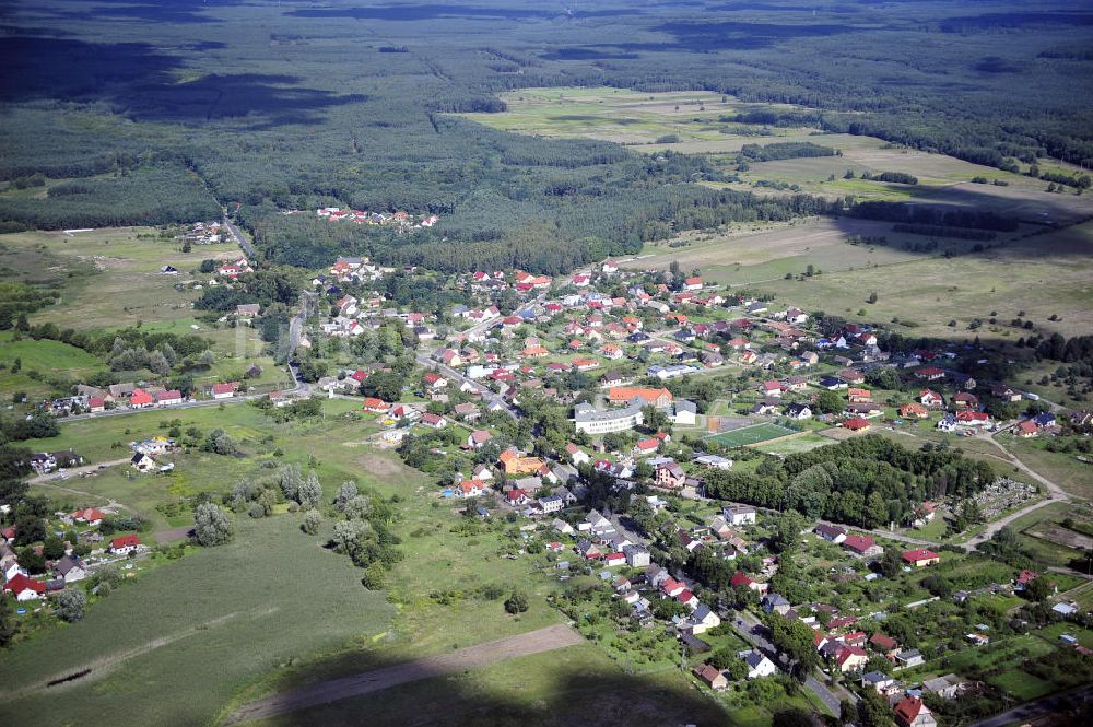 Luftbild Küstrin / Kostrzyn - Küstrin - Nord