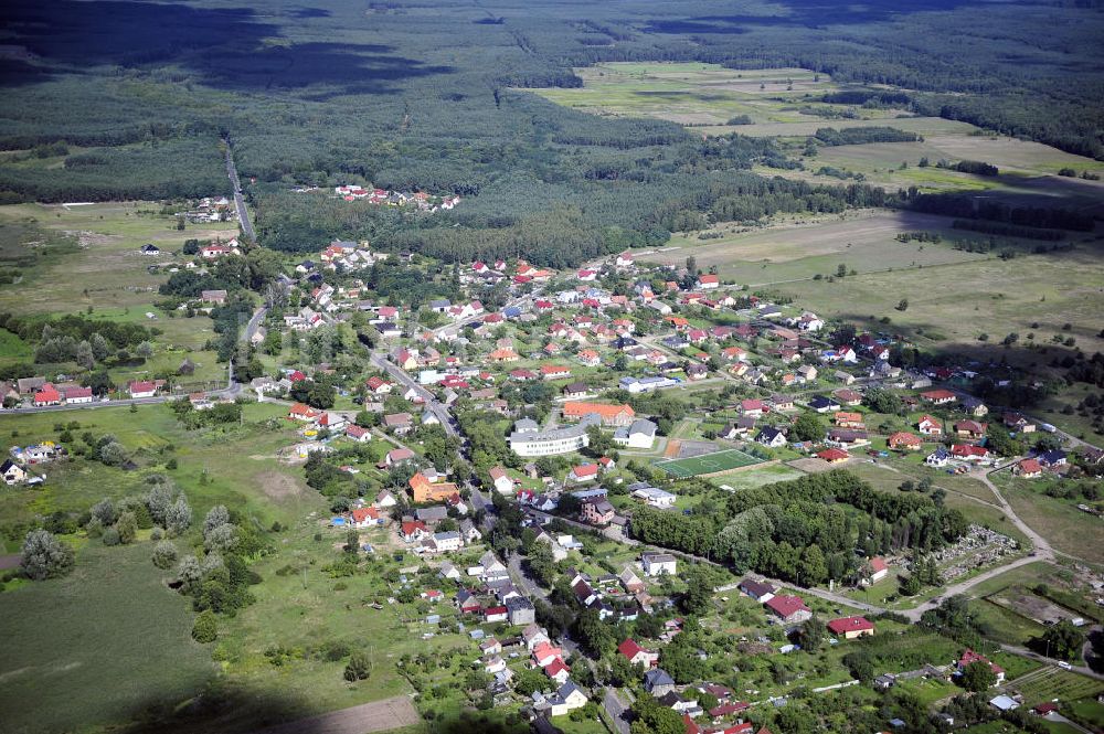 Küstrin / Kostrzyn von oben - Küstrin - Nord