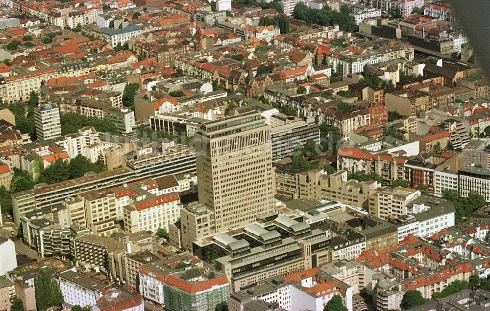 Luftbild Berlin - Charlottenburg - Kudamm-Carree am Kurfürstendamm