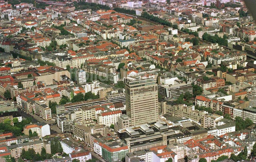 Luftaufnahme Berlin - Charlottenburg - Kudamm-Carree am Kurfürstendamm