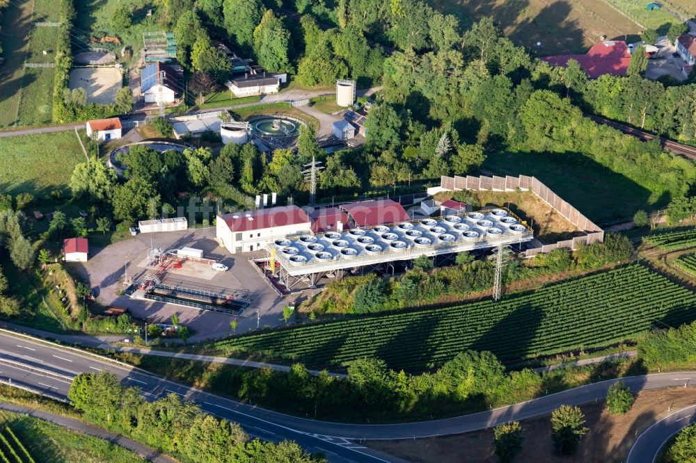 Insheim Aus Der Vogelperspektive Kuhlanlagen Des Geothermiekraftwerk In Insheim Im Bundesland Rheinland Pfalz Deutschland