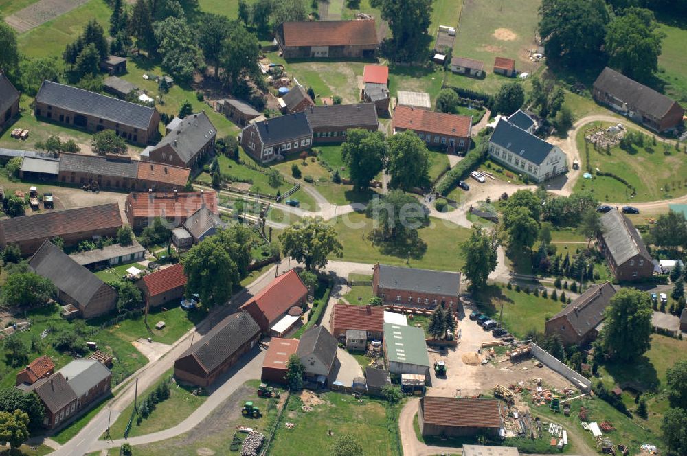 Luftbild Kuhblank - Kuhblank in Brandenburg