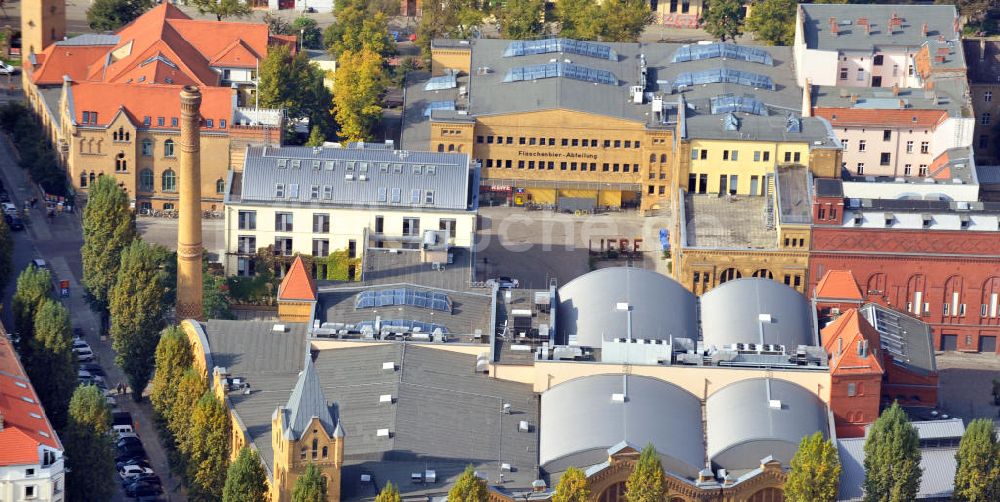 Berlin Prenzlauer Berg von oben - Kulturbrauerei Berlin