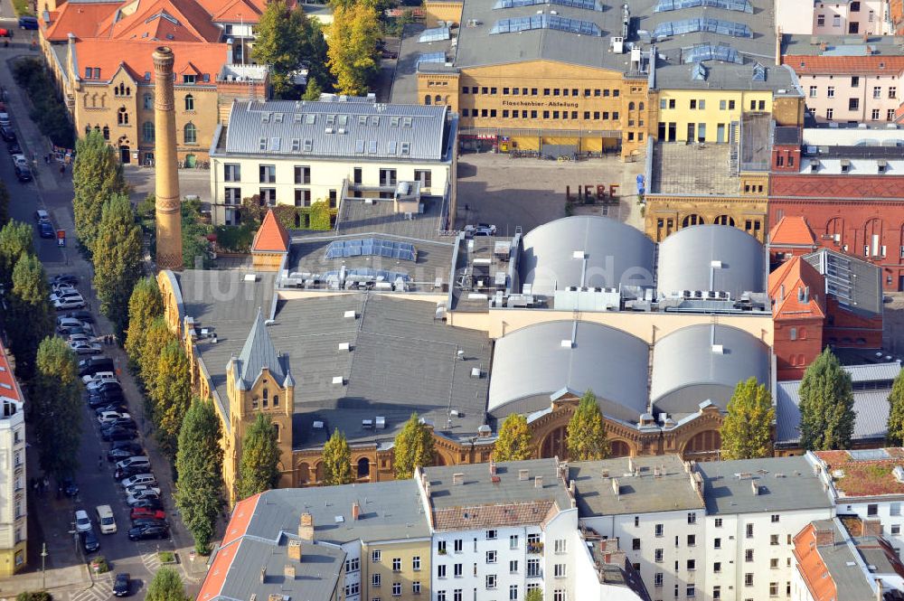 Berlin Prenzlauer Berg aus der Vogelperspektive: Kulturbrauerei Berlin