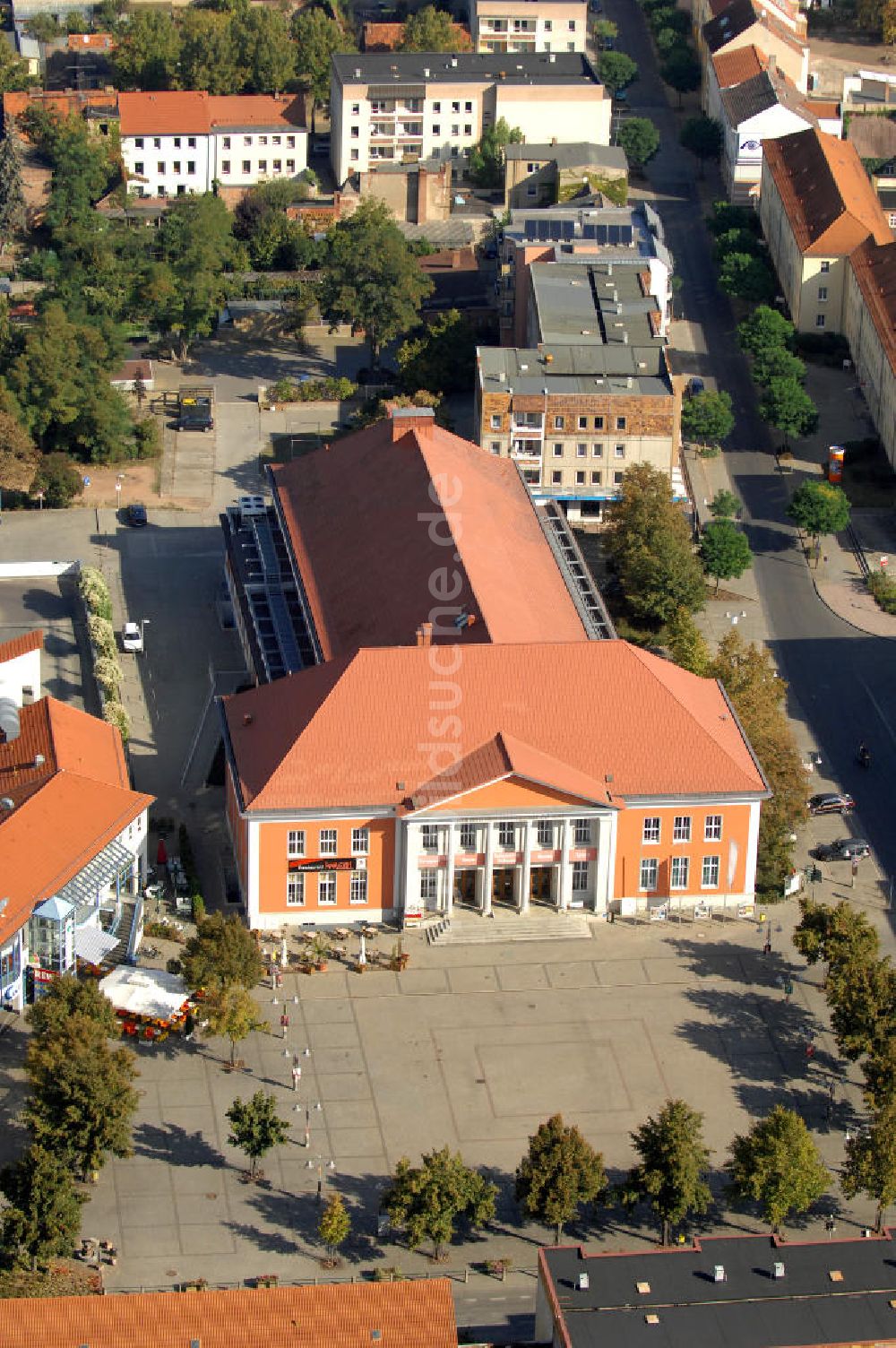 Luftaufnahme Rathenow - Kulturzentrum Rathenow